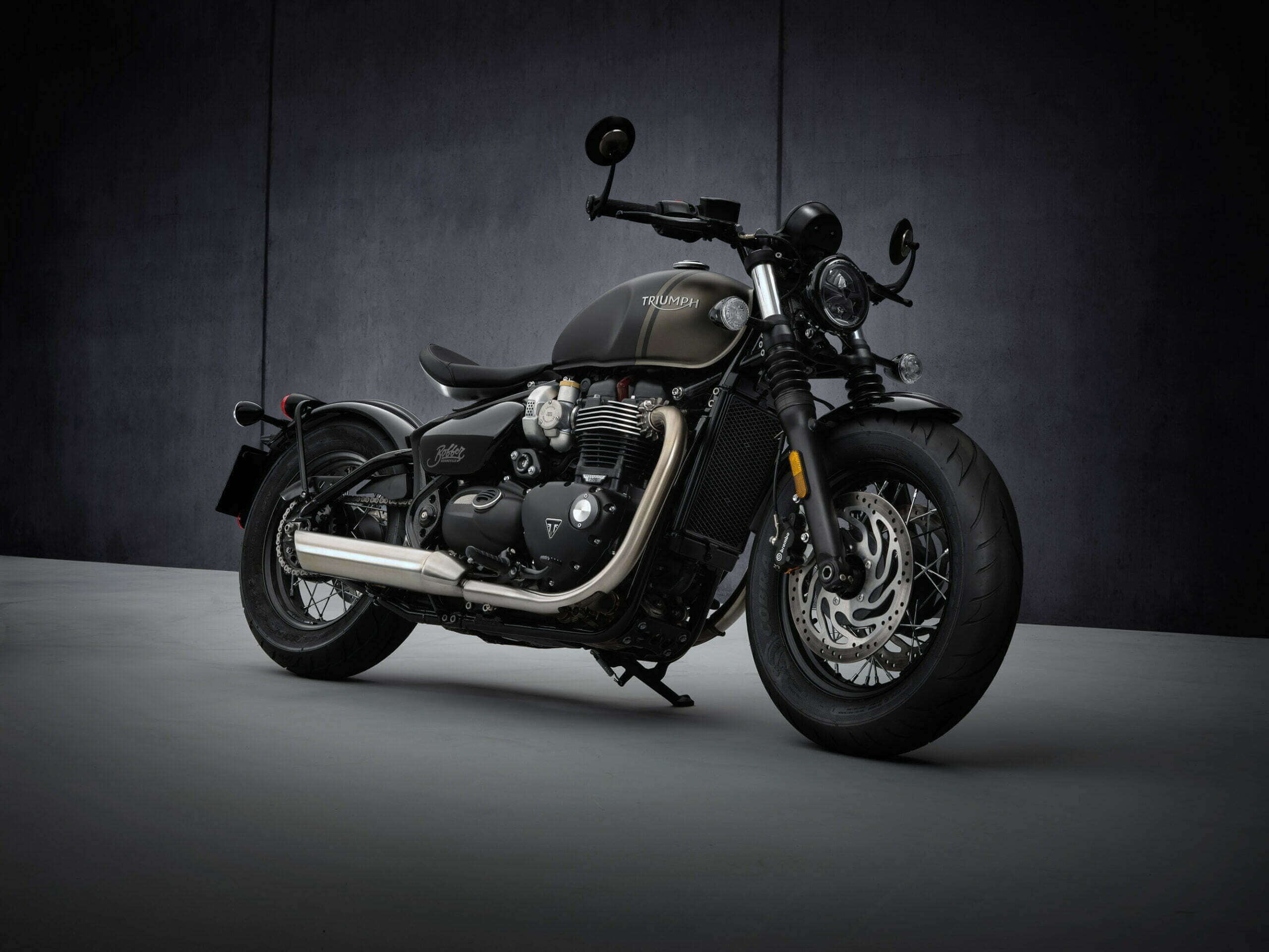 Triumph new Bonneville Bobber 