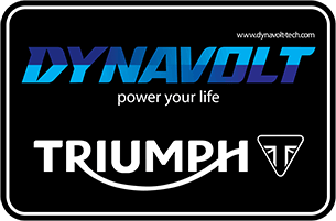 Dynavolt and Triumph Supersports sponsor logo